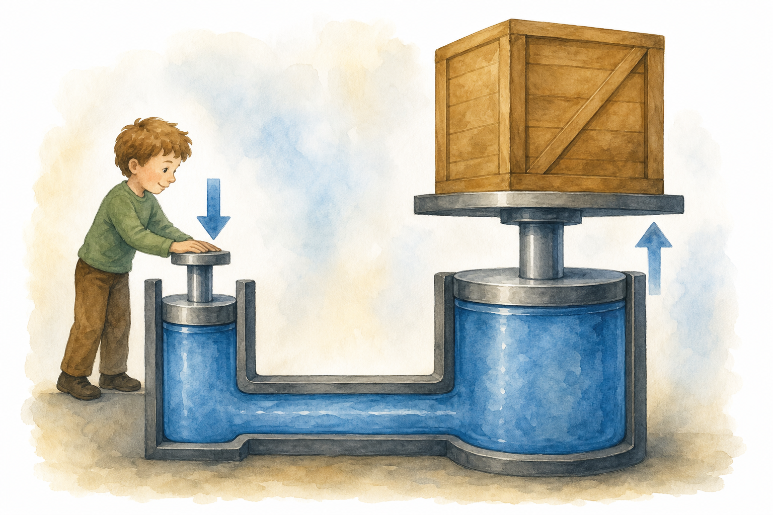 Illustrasjon til Liquids Under Pressure