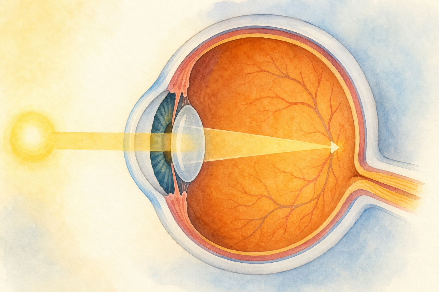 Illustrasjon til Lenses and Eyes